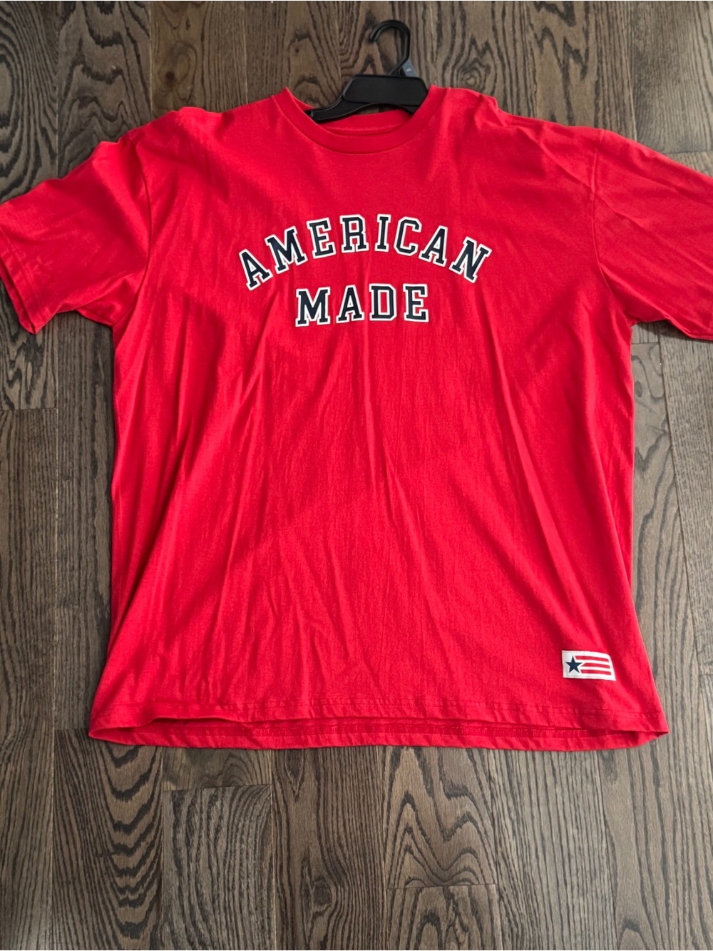 Red American Made cotton t-shirt BRAND NEW SIZE SMALL #americana #usa